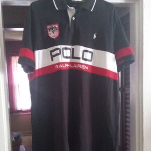 Polo by Ralph Lauren rugby Shirt Xxl Prestine Con Rare Bright Colors 🔥🔥
